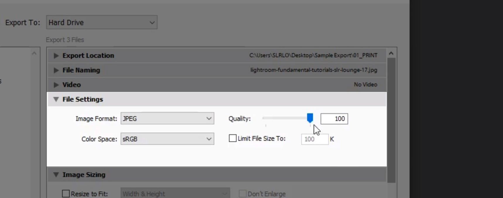 The Best Lightroom Export Settings For Print