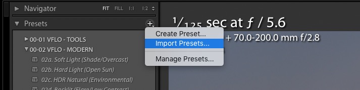 how to install presets in lightroom creative cloud cc 4