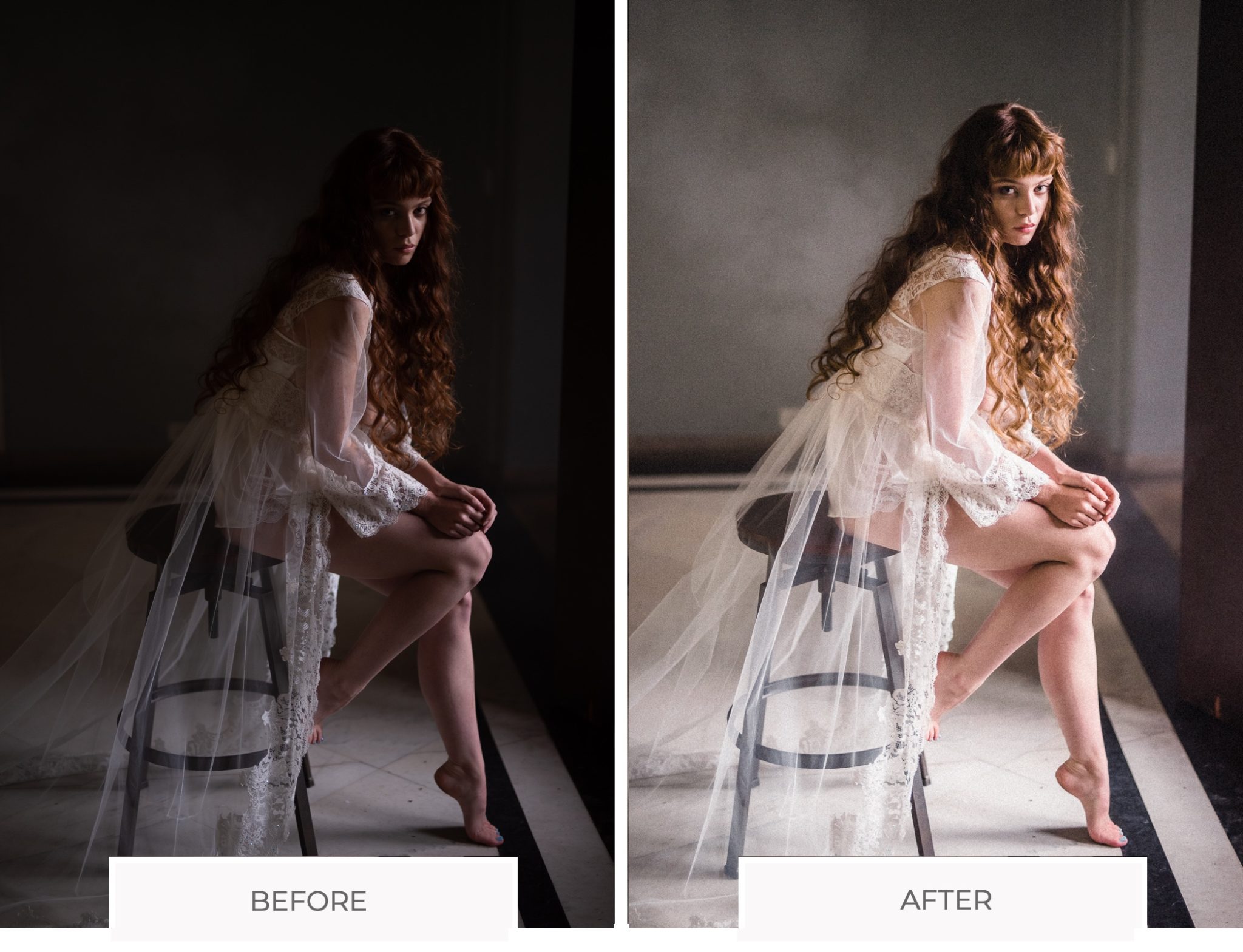 Light and Airy Lightroom Preset Announcing Pastel