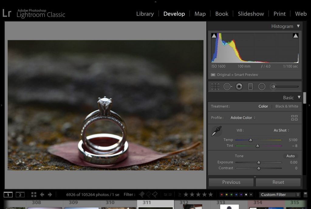 how to read a histogram ETTR vs ETTL