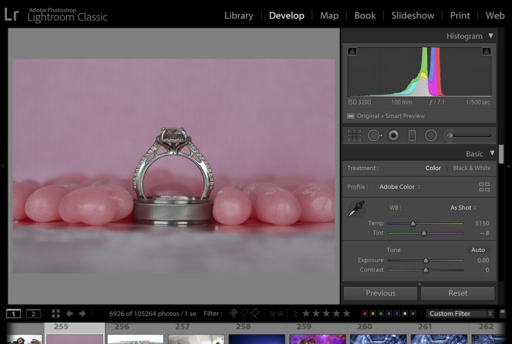 how to read a histogram RGB graph