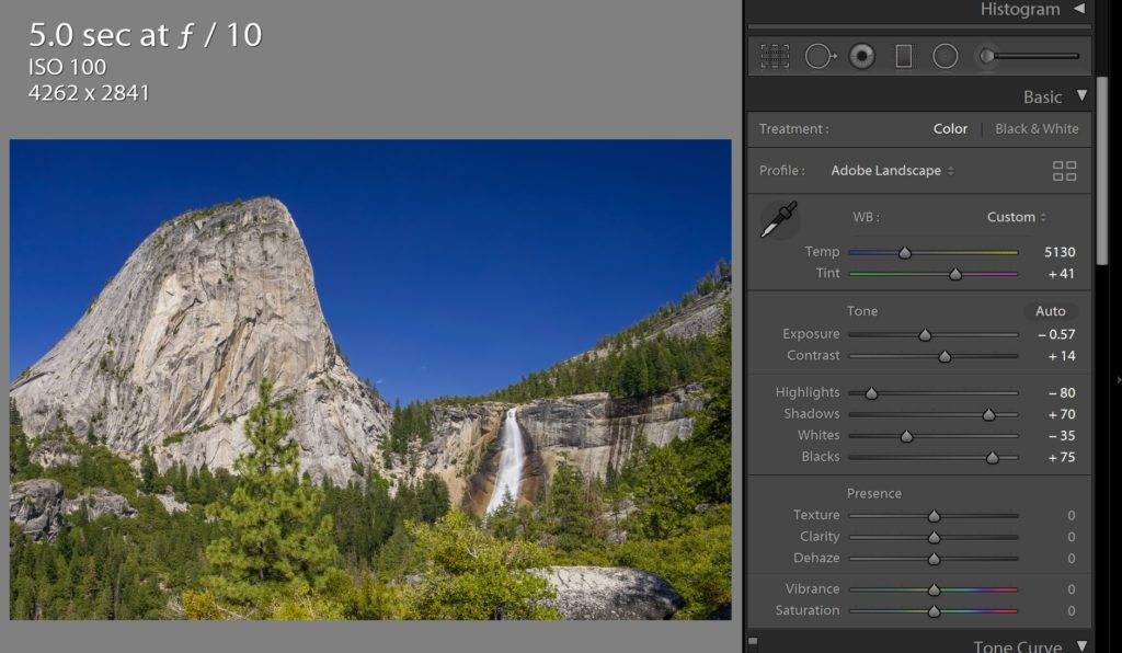 lightroom Presence sliders texture clarity develop module tutorial