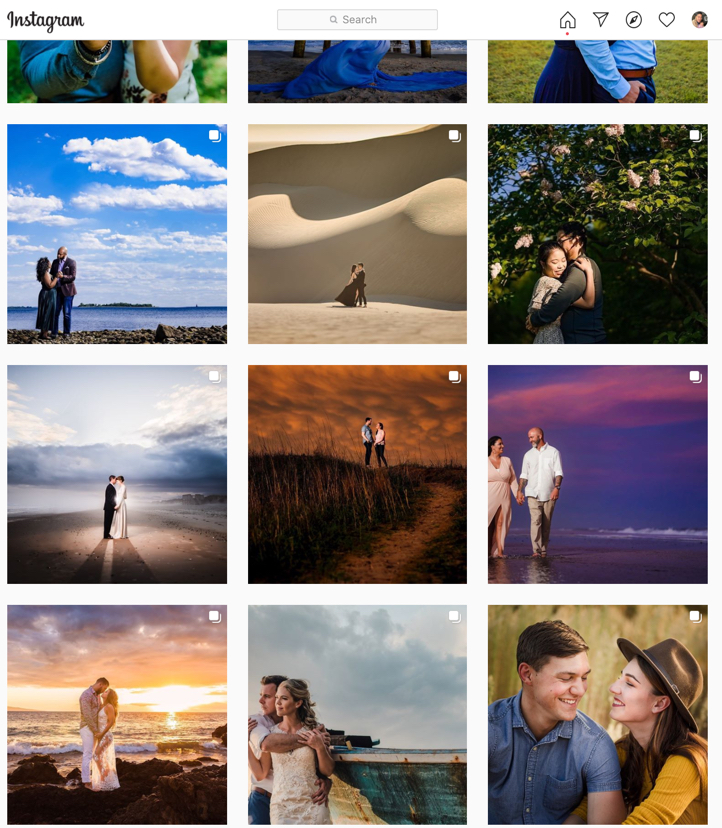 wedding presets instagram