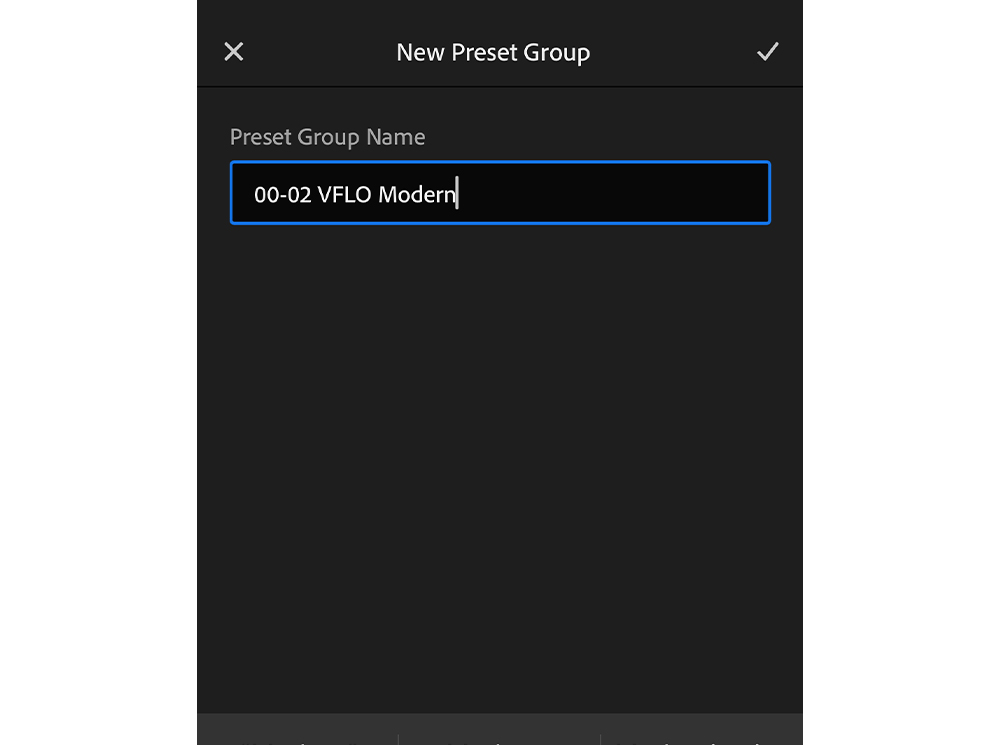 preset group