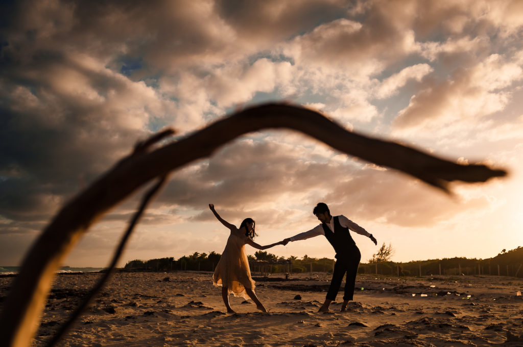 beach golden hour