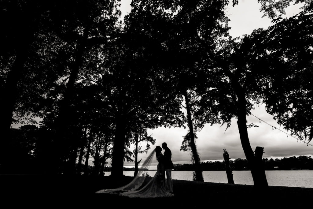 black and white wedding photography