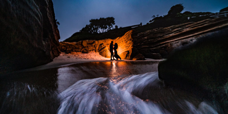 silhouette beach photo rey benasfre