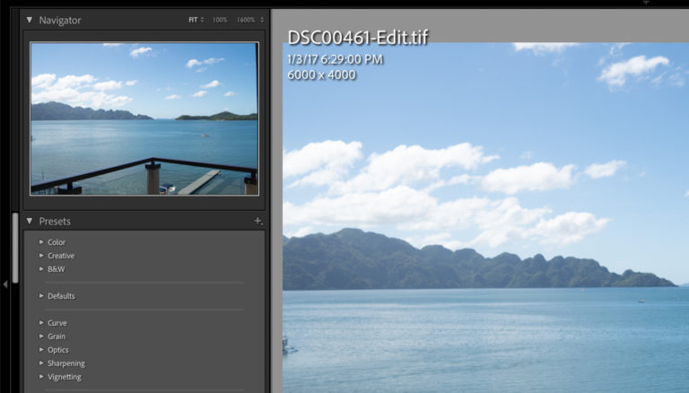Lightroom Q A Making Adjustments To Tiff Files